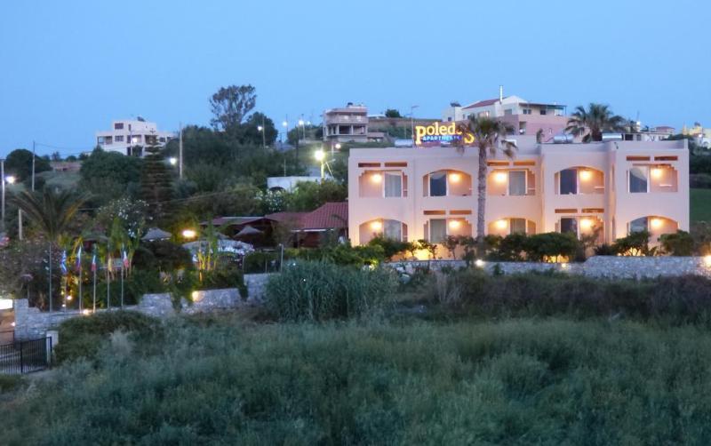 Poledas Apartments Georgioupoli Esterno foto